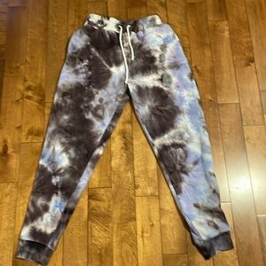 Streetwear society medium tie dyed Joggers waist 14